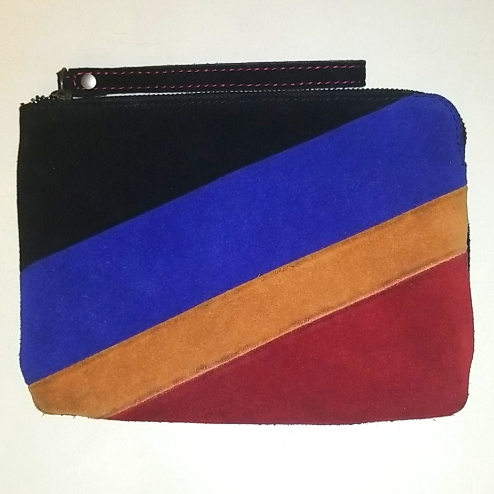 Patricia Nash Suede Cassini Wristlet